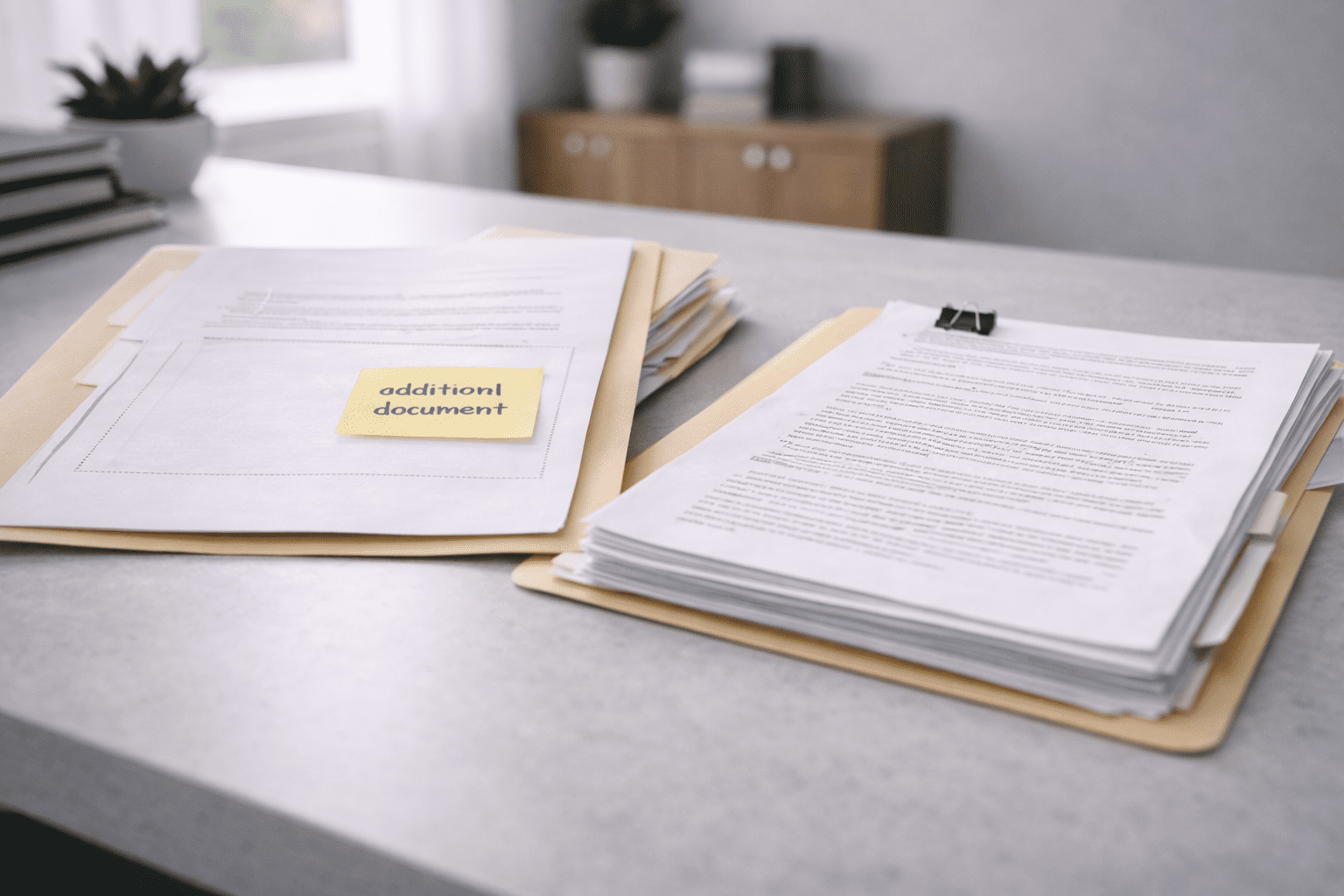 immigration appeal documents